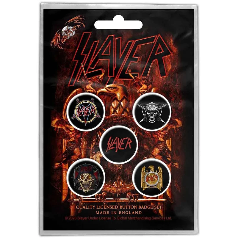 Button Badge Set: Slayer-Eagle (officially licensed)