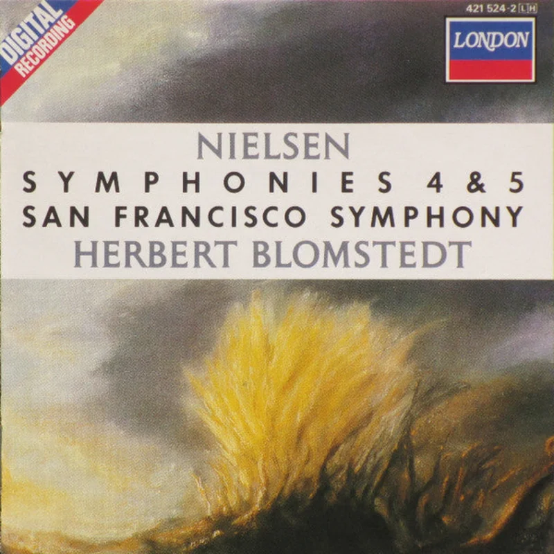 Carl Nielsen - San Francisco Symphony, Herbert Blomstedt - Symphonies 4 & 5 (CD)