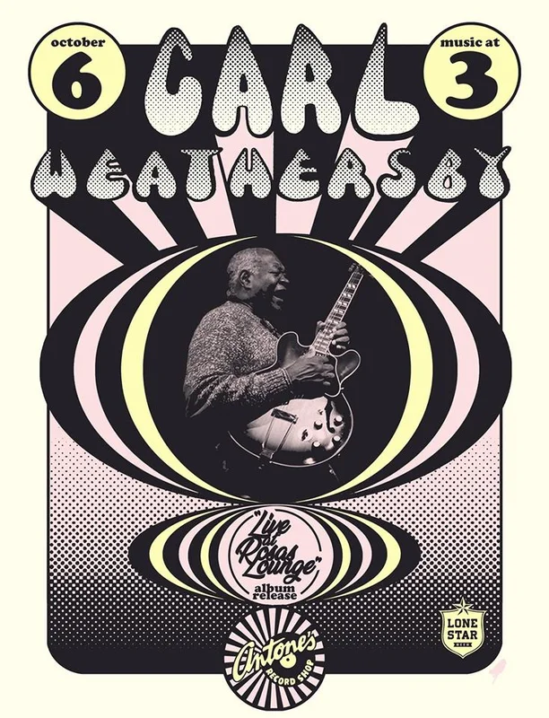 Carl Weathersby In-Store - 2019 (Poster)