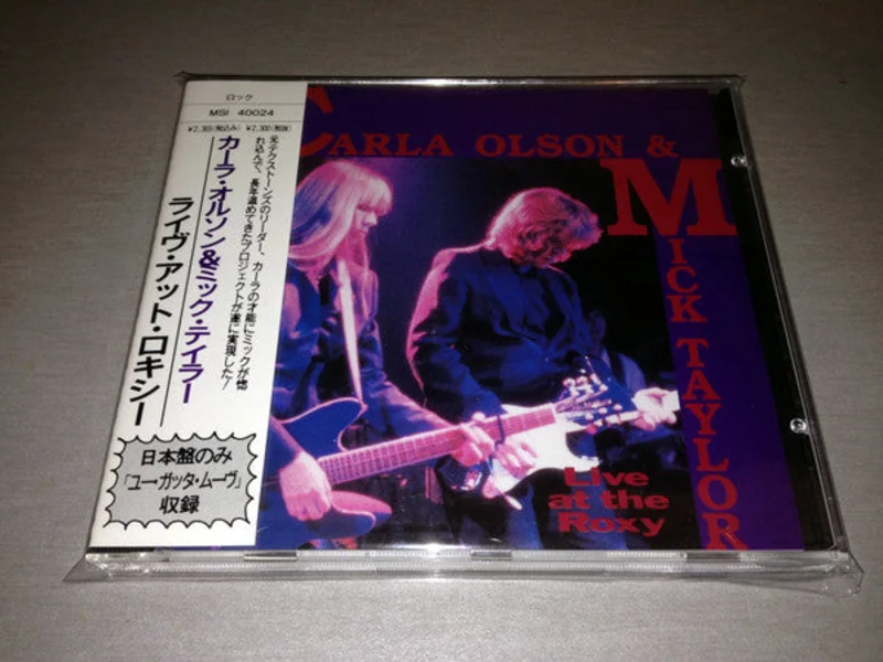 Carla Olson & Mick Taylor - Live At The Roxy (CD)
