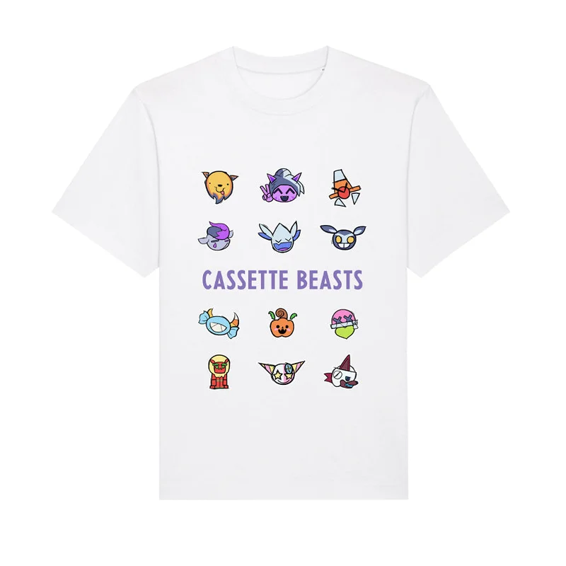 Cassette Beasts  T-Shirt  Monsters [White]