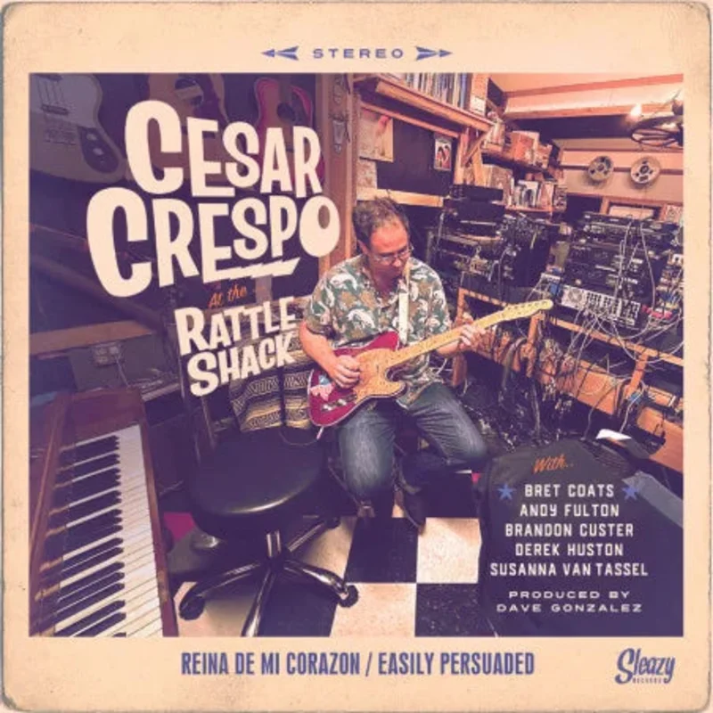 Cesar Crespo - Reina De Mi Corazon / Easily Persuaded (Vinyl 45)
