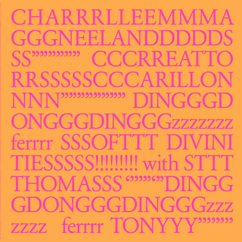 Charlemagne Palestine - DINGGGDONGGGDINGGGzzzzzzz ferrrr SSSOFTTT DIVINI TIESSSSS!!!!!!!!! LP