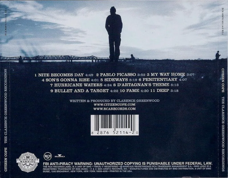 Citizen Cope - The Clarence Greenwood Recordings (CD)