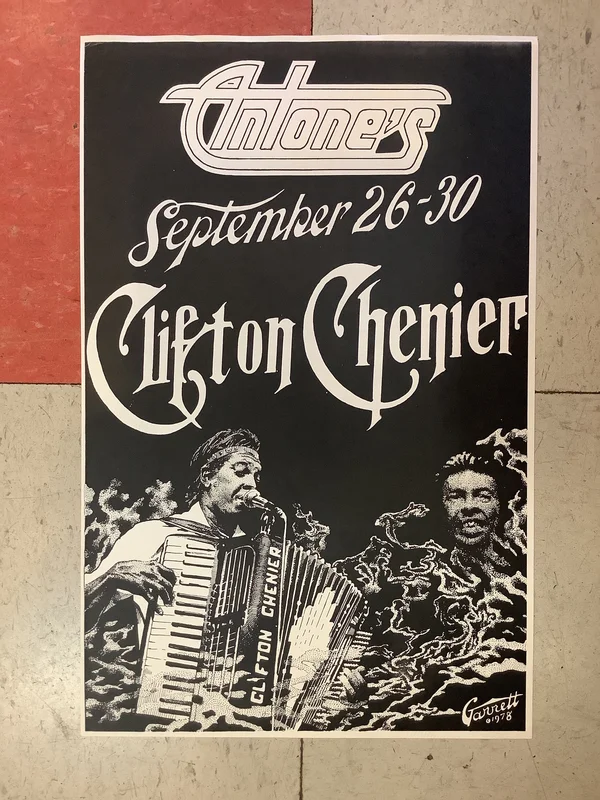 Clifton Chenier at Antone's - 1978 (Poster)