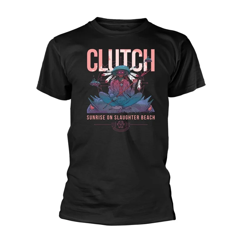 CLUTCH - SUNRISE ON SLAUGHTER BEACH SHIRT Black