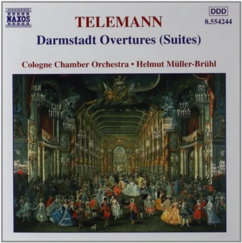 Cologne Co - Telemann: Three Darmstadt Overtures [CD]