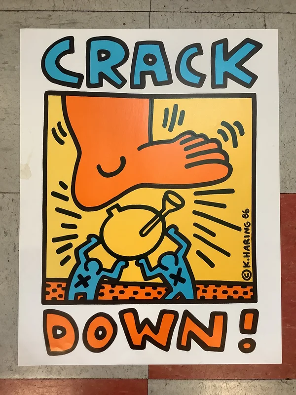 Crack Down - 1986 (Poster)