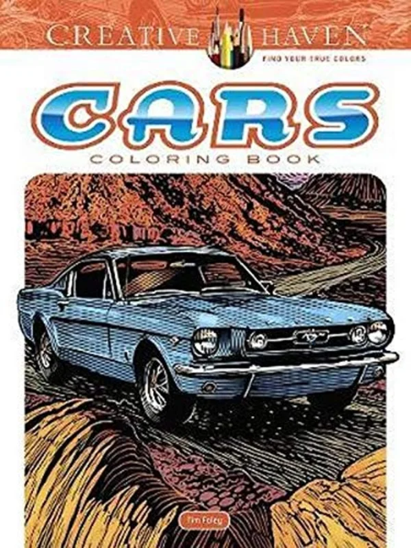 Creative Haven Cars Coloring Book (Creative Haven Coloring Books)
