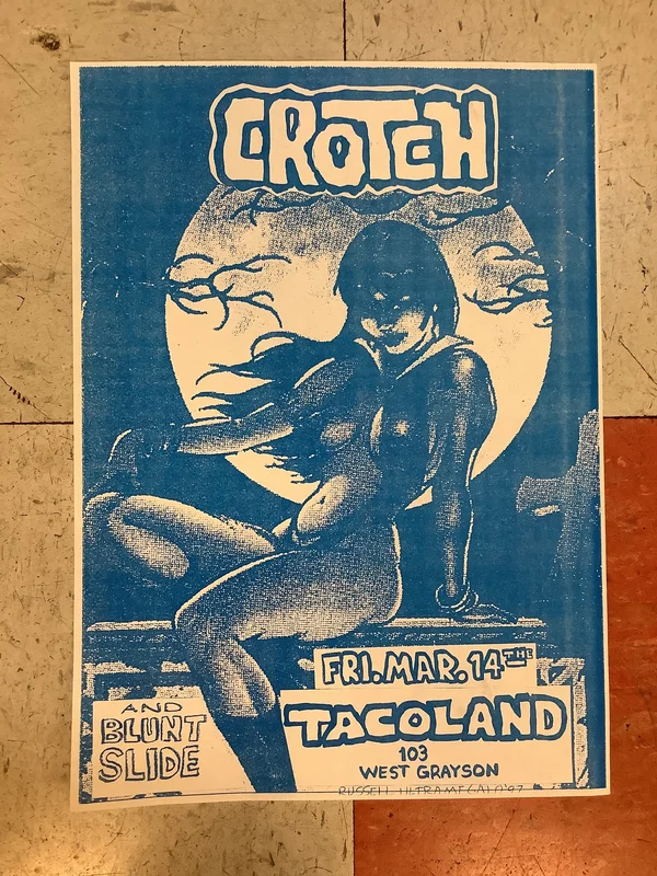 Crotch and Blunt Slide at Taco Land - 1997 (Poster)
