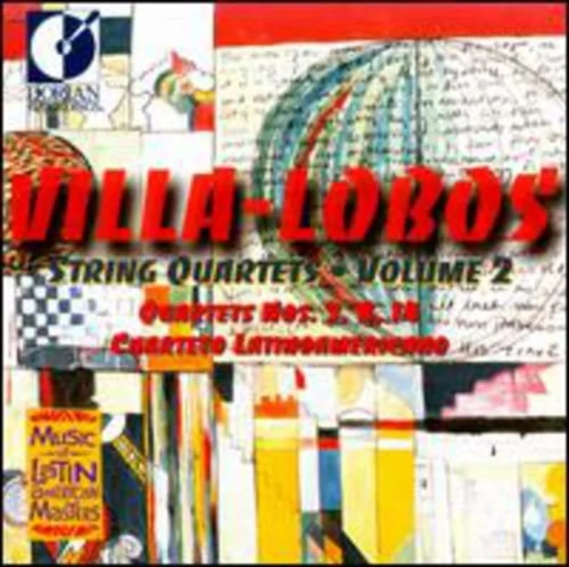 Cuerteto Latinoamericano - VILLA-LOBOS STRING QUARTETS, V [CD]
