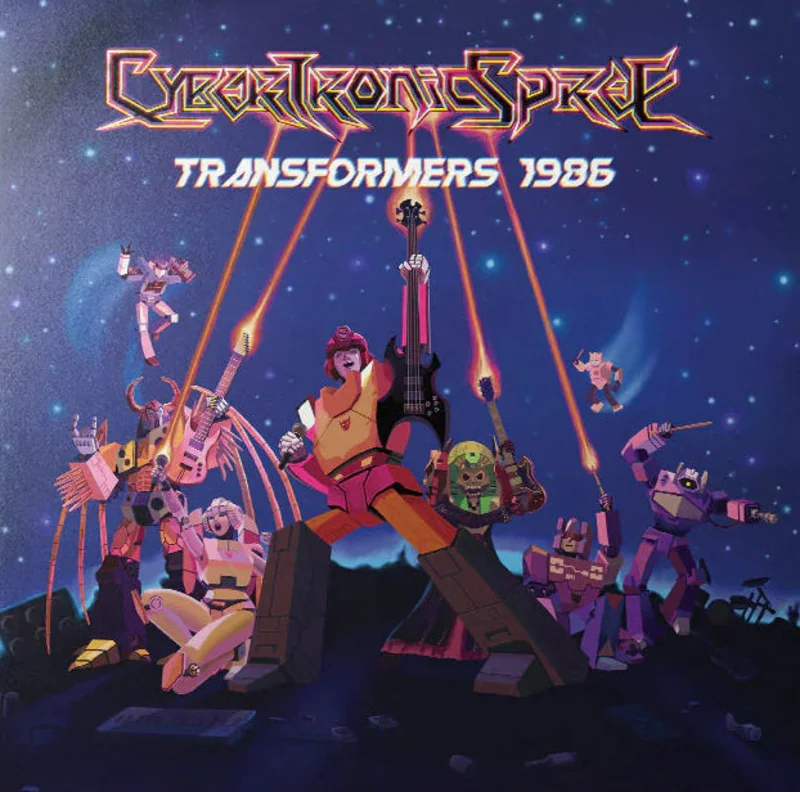 Cybertronic Spree-Transformers 1986 (Arcee Swirl LP)