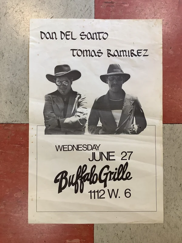Dan Del Santo and Tomas Ramirez at Buffalo Grille (Poster)
