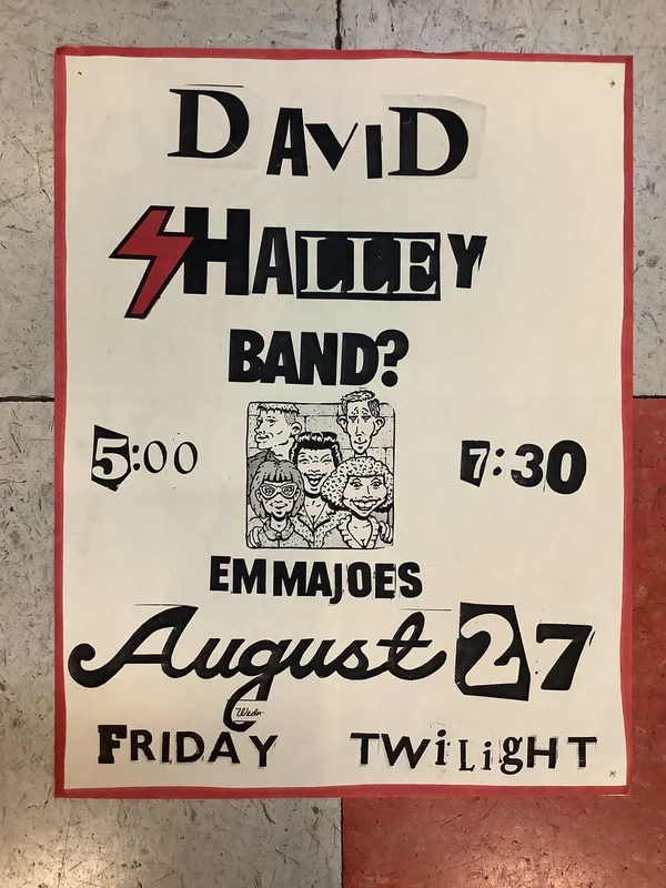 David Shalley Band at Twilight (Poster)