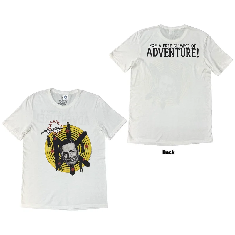 Dead Kennedys Unisex T-Shirt: Adventure White