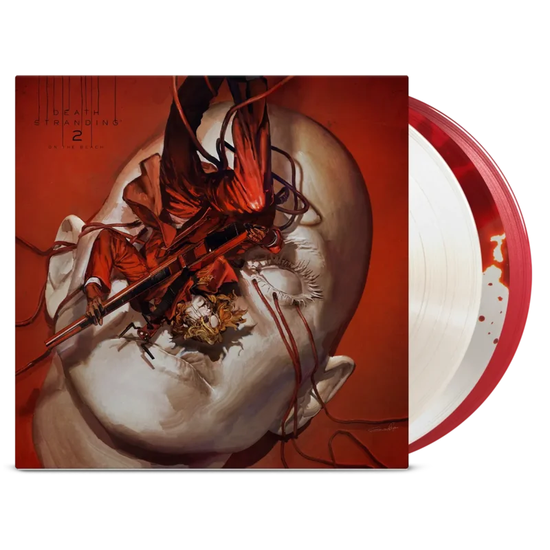 Death Stranding 2: On The Beach (Red, White and Split / Splatter) - Vinyl Soundtrack