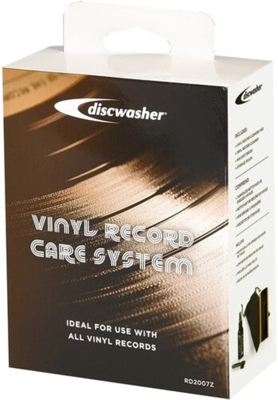 Discwasher RD2007Z D4+ Record Care System With Brush/Fluid