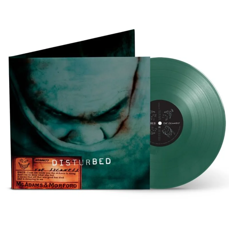 Disturbed-The Sickness (Anniversary Edition) (Green Vinyl) (LP)
