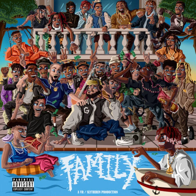 DJ Scheme - Family 2LP (Ltd White & Blue Splatter Vinyl)