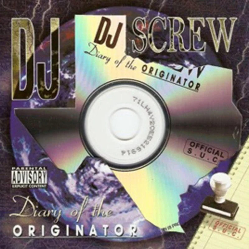 DJ Screw - Diary Of The Originator: Chapter 23 (Dancing Candy '96) (CDr)