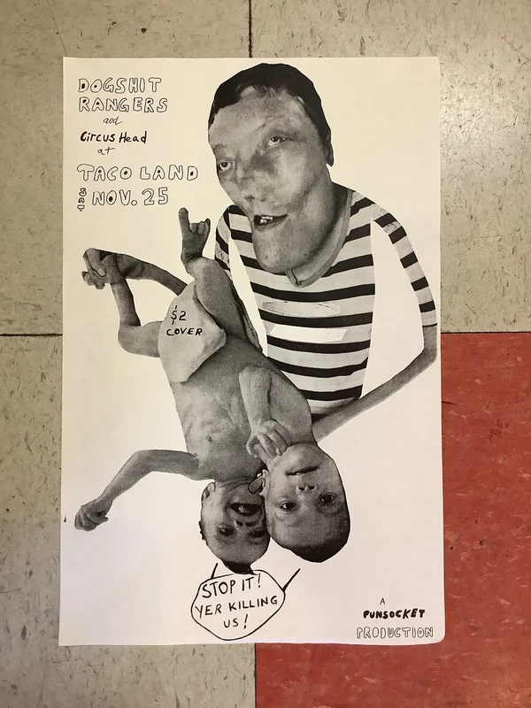 Dogshit Rangers & Circus Head at Taco Land (Poster)