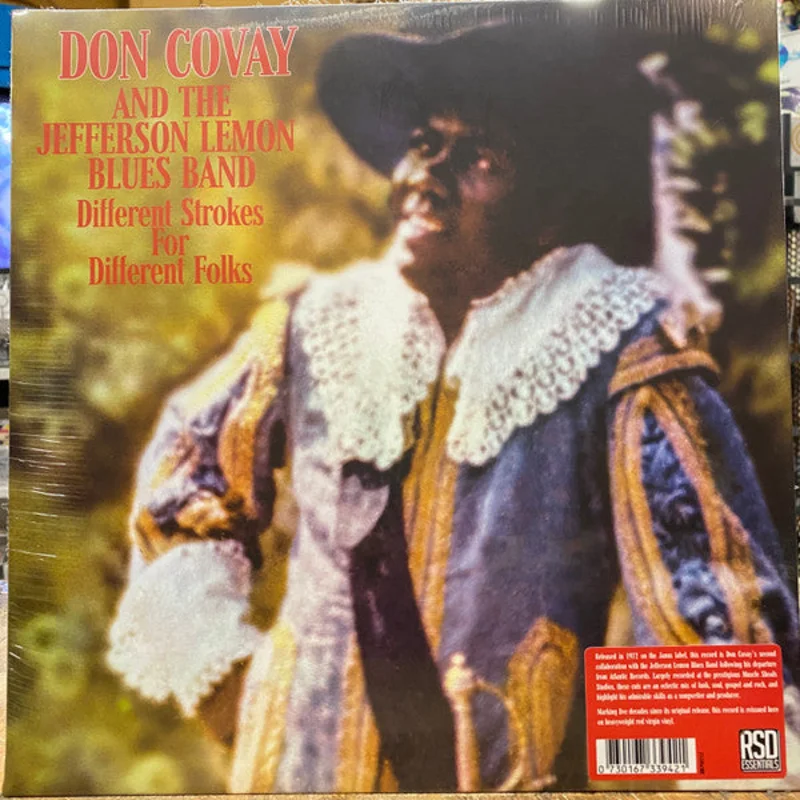Don Covay And The Jefferson Lemon Blues Band - Different Strokes For Different Folks (Vinyl)