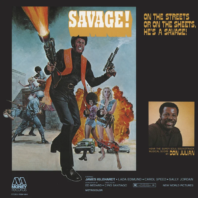 Don Julian - Savage! Super Soul Soundtrack LP
