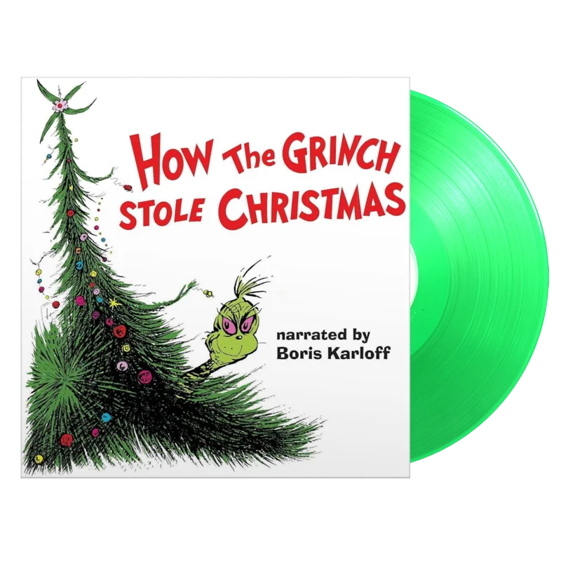 Dr. Seuss' How the Grinch Stole Christmas (Grinch Green) - Vinyl Soundtrack