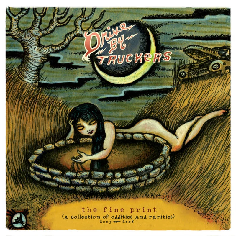 Drive-By Truckers - The Fine Print: Oddities & Rarities 2003-2008 2LP (Ltd Clear w/ Green Splatter Edition)