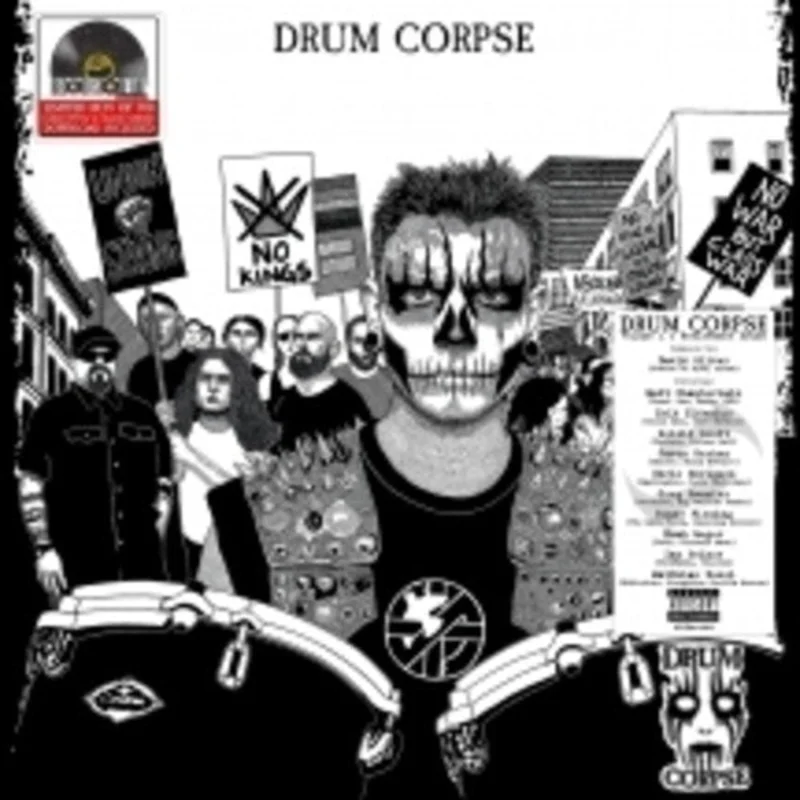 Drum Corpse-Drum Corpse Volume 1: Resistance Drums (Clear, Black Marble Vinyl) (LP) (RSD2026)