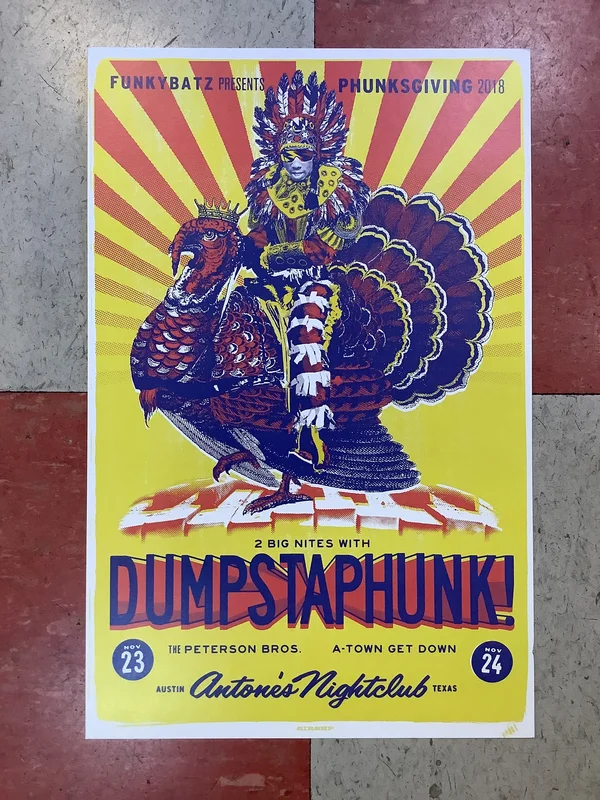 Dumpstaphunk at Antone's Nightclub - 2018 (Poster)