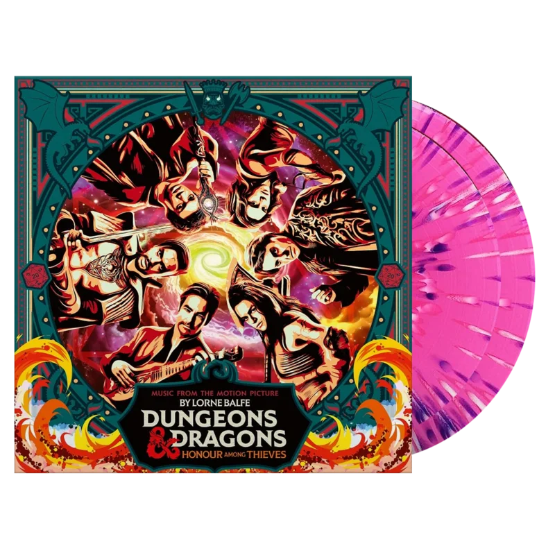 Dungeons & Dragons: Honour Among Thieves (Pink Splatter) - Vinyl Soundtrack