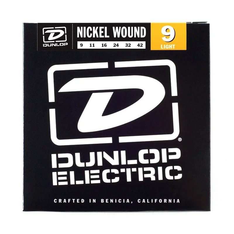 Dunlop Electric Guitar Strings - Nickel Wound 9 Light