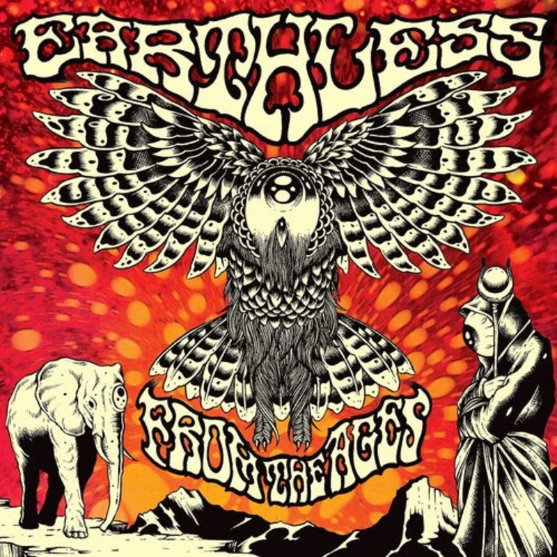 Earthless - From the Ages 2LP (Ltd Clear w/ Dark Red Splatter Vinyl)