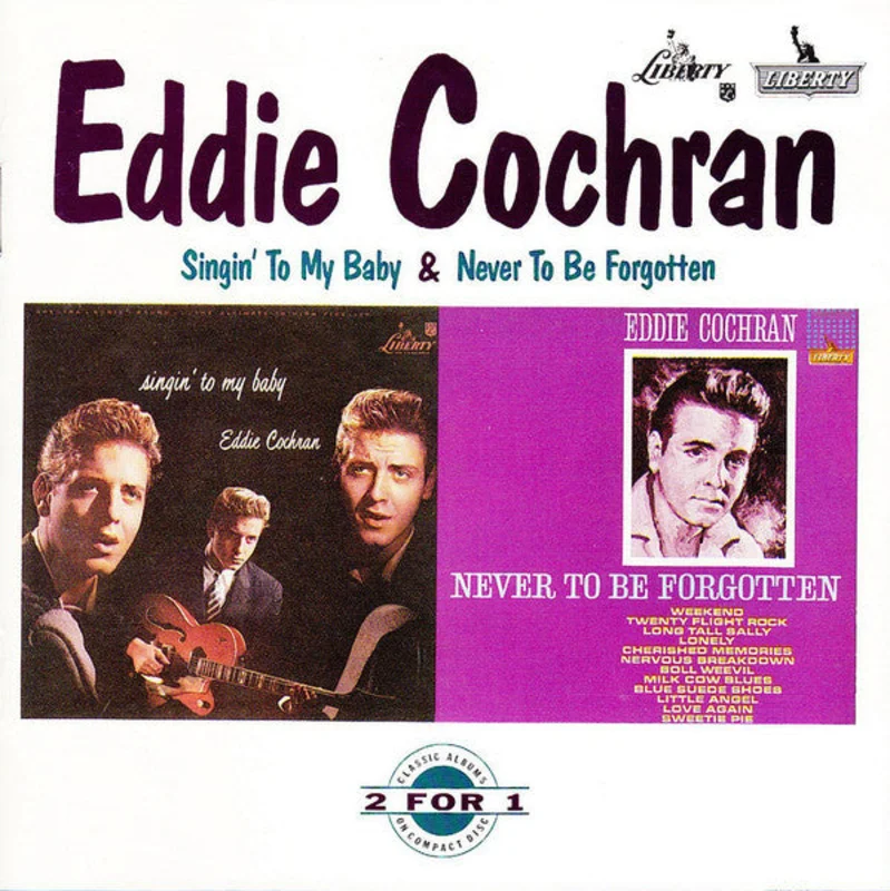 Eddie Cochran - Singin' To My Baby & Never To Be Forgotten (CD)