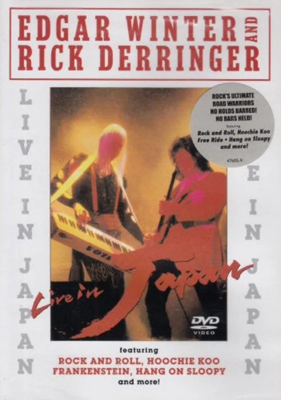 Edgar Winter And Rick Derringer - Live In Japan (DVD)