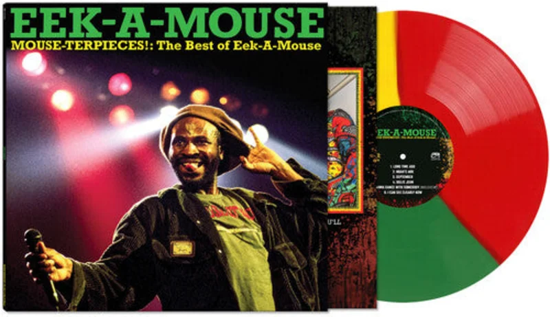 Eek-A-Mouse-Mouse-terpieces: The Best Of Eek-a-mouse (Red, Green & Yellow Vinyl) (LP)