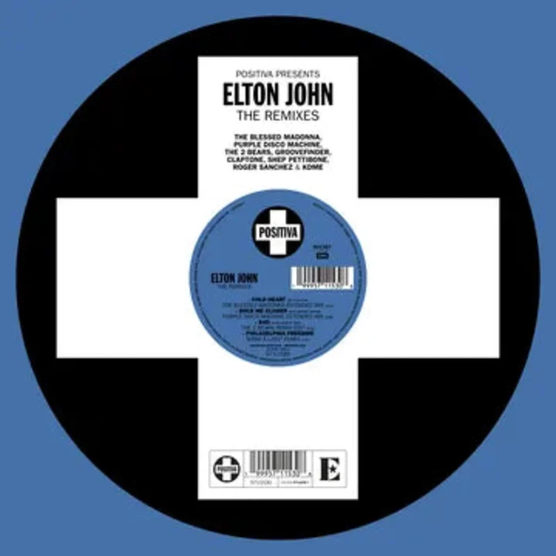 Elton John-Positiva Presents: Elton John-The Remixes (Glow In The Dark Vinyl) (LP) (RSD2026)