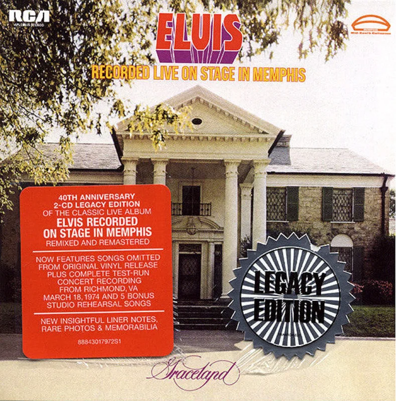 Elvis Presley - Recorded Live On Stage In Memphis (CD)