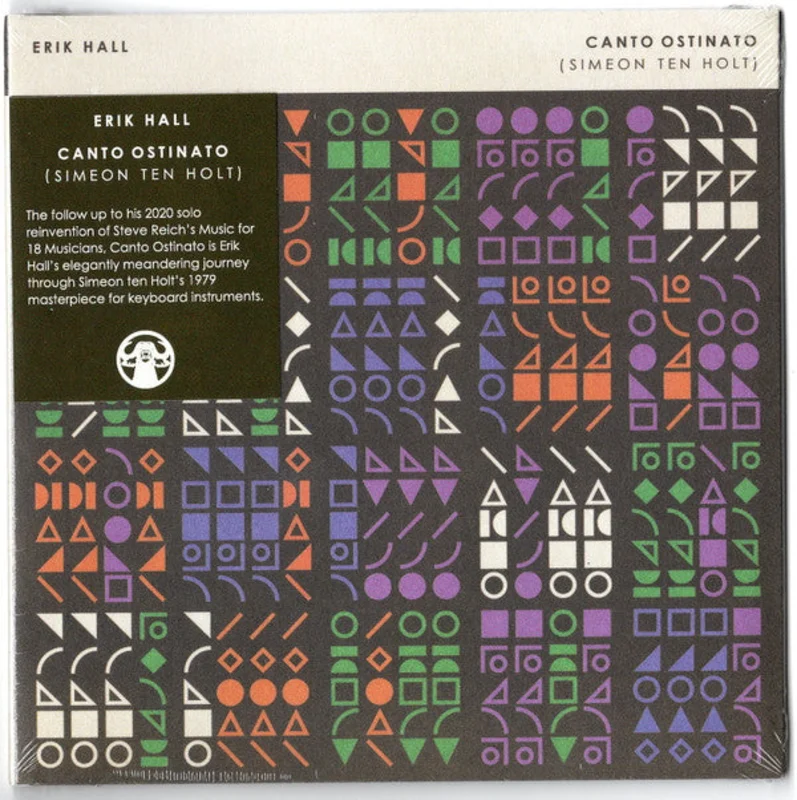 Erik Hall - Canto Ostinato (Simeon Ten Holt) (CD)
