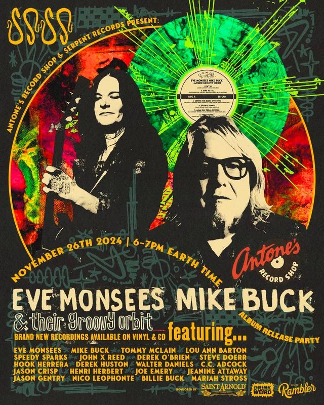 Eve Monsees & Mike Buck In-Store - 2024 (Poster)