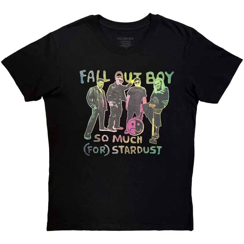 Fall Out Boy Unisex T-Shirt: Stardust Black