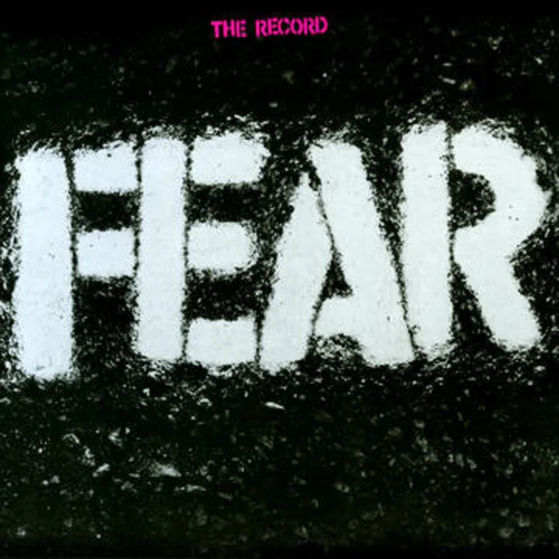 Fear - The Record LP + 7