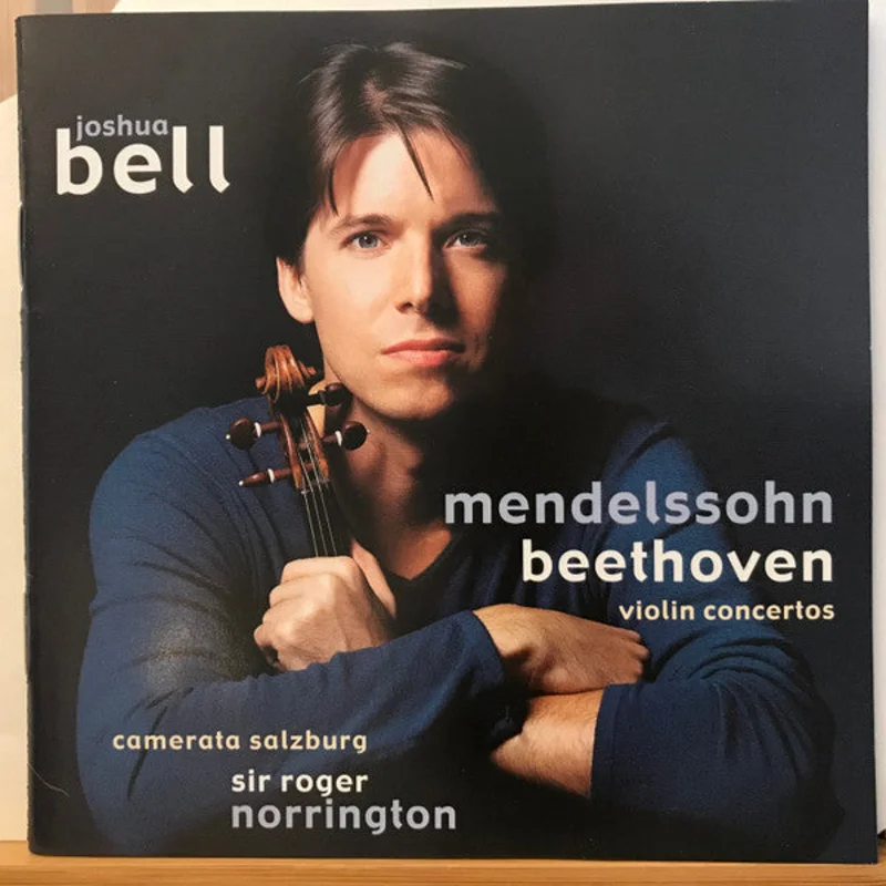 Felix Mendelssohn-Bartholdy / Ludwig van Beethoven  Joshua Bell, Camerata Academica Salzburg, Roger Norrington - Violin Concertos (CD)