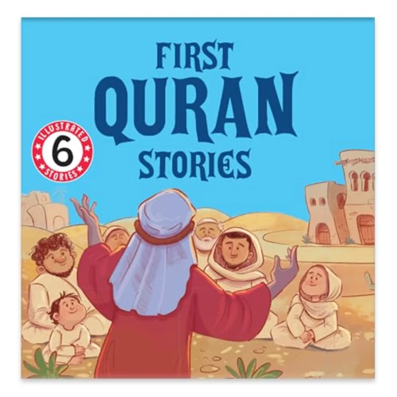 First Quran Stories (6 Books Box Set) : An Illustrated Board Book Boxset consisting Islam Story Books for Kids | Values of Islam and the Holy Quran | Ages 5+ [Penguin Early Learning Series]