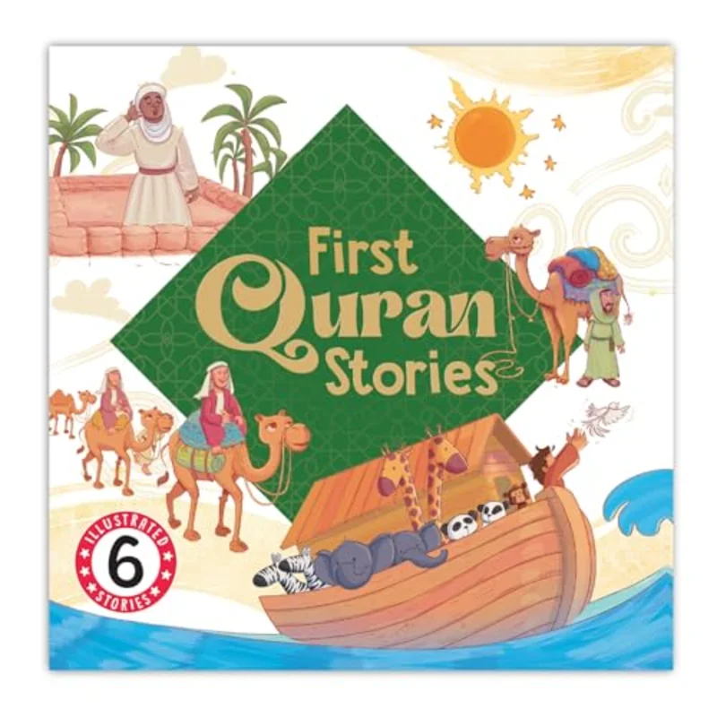 First Quran Stories Omnibus (6 Stories) : A Collection of Short Stories from Islam for Kids | Illustrated Quranic Stories of Faith & Values | Teachings of the Prophets I Ages 5+ [Penguin Early Learnin
