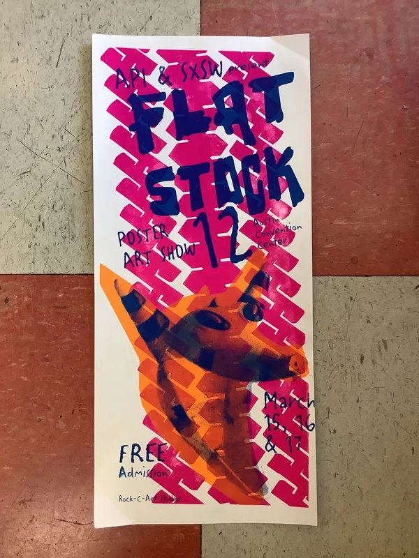 Flatstock 12 Coyote - 2007 (Poster)