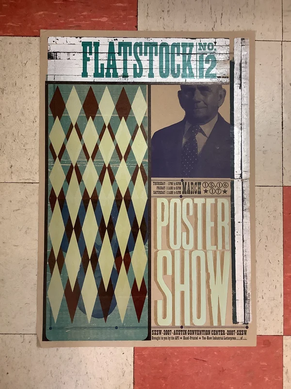 Flatstock 12 Old Man - 2007 (Poster)