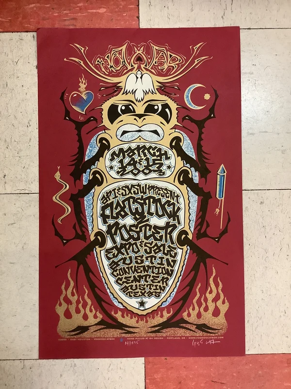 Flatstock 2 Beetle - 2003 (Poster)
