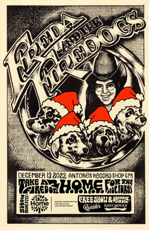 Freda & the Firedogs In-Store Poster